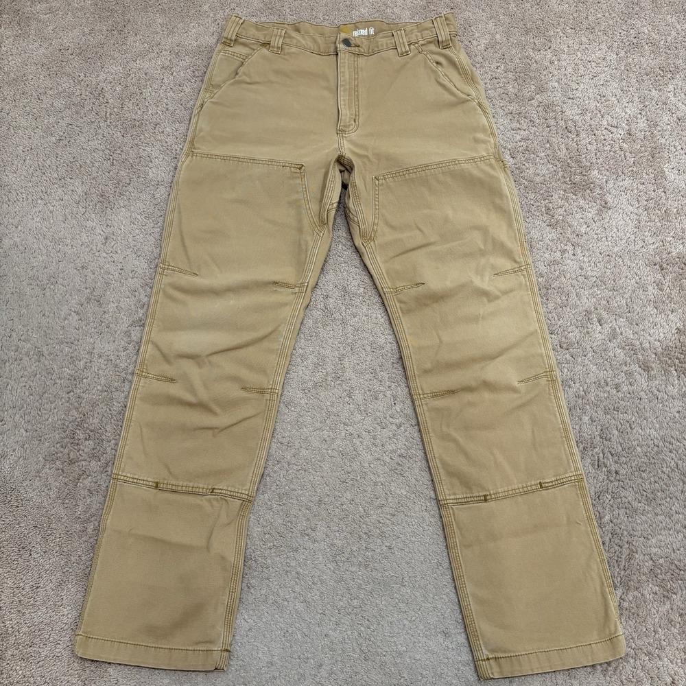 Carhartt Men's Tan Cargo Work Pants